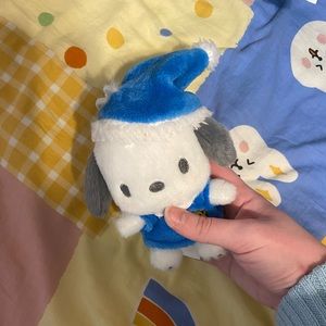 Sleepy Pochacco plush keychain!